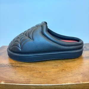 Forever Hungry | Spiderweb Mules Shoes - Black ; Womens 8.5